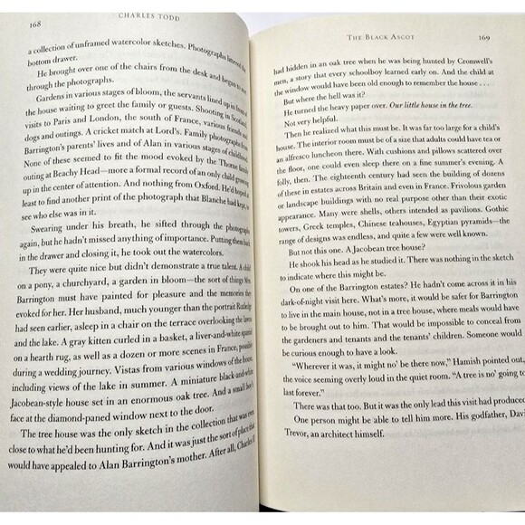 The Black Ascot by Charles Todd – Mystery Thriller Novel – Mysterycore - Picture 7 of 11